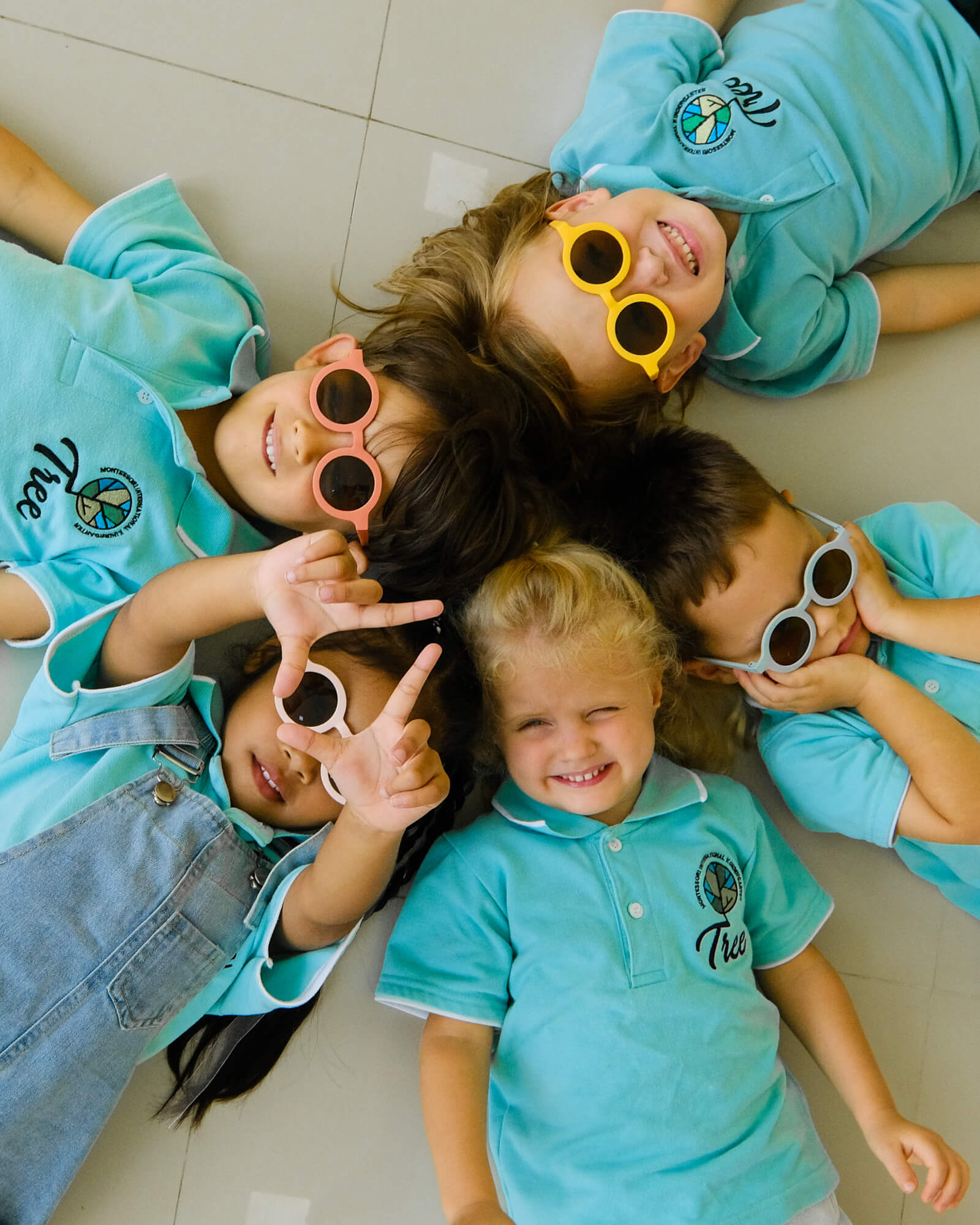 Дети в Tree Montessori — двуязычный Монтессори-сад на Пхукете